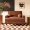 SOLACE+CO Addison Loveseat with Caster Legs