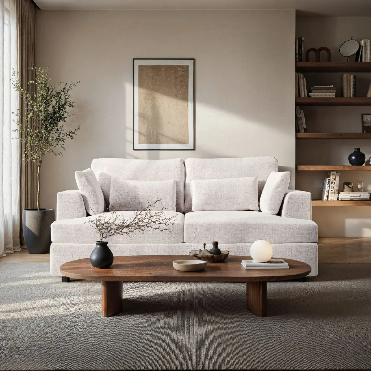 SOLACE+CO Drew 2 Seater Sofa