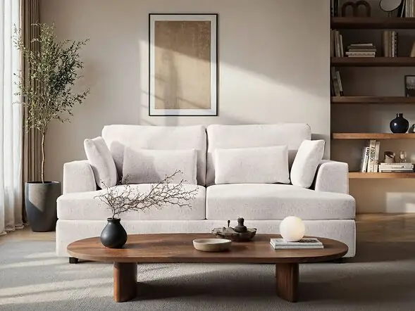 SOLACE+CO Drew 2 Seater Sofa