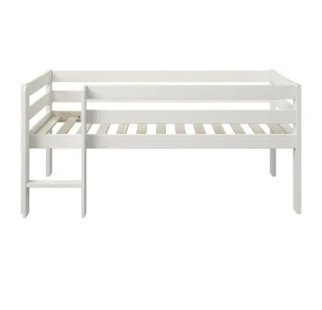Noomi Solid Wood Shorty Midsleeper White (FSC-Certified)
