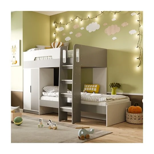 Flair Benito bunk bed with wardrobe