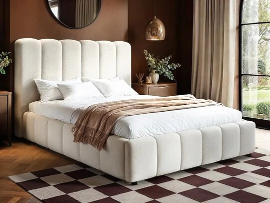 SOLACE+CO Emilie Ribbed Ottoman Bed