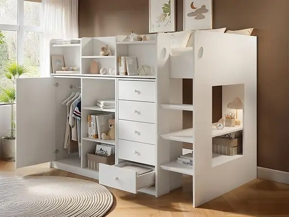 Flair Wizard Junior High Sleeper Storage Station
