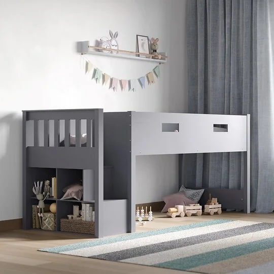 Flair Charlie staircase mid sleeper bed