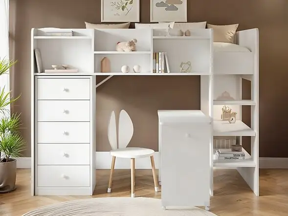 Flair Wizard Junior Mid High Cabin Station with Storage
