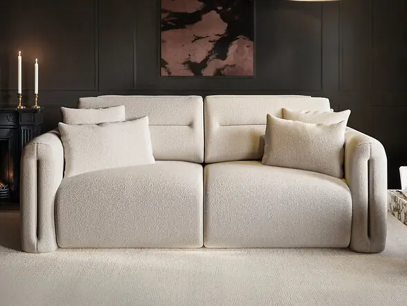 SOLACE+CO Mabel 3 Seater Sofa