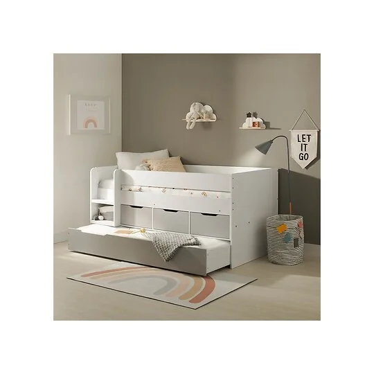 Flair Lars low cabin bed with trundle