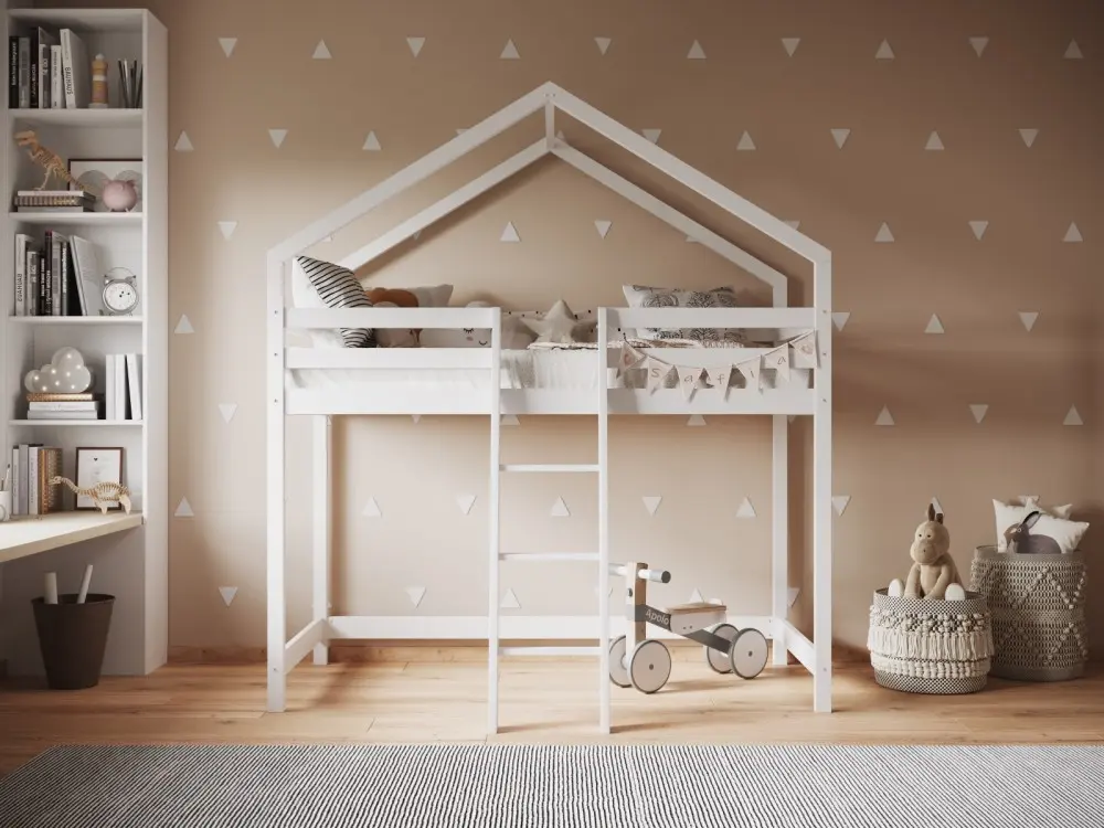 Flair Nook House Midsleeper-White
