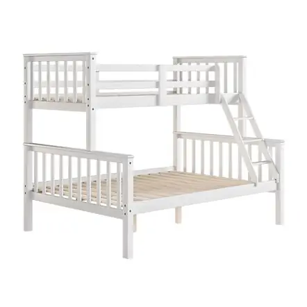 Flair Casey Detachable Triple Bunk Bed White