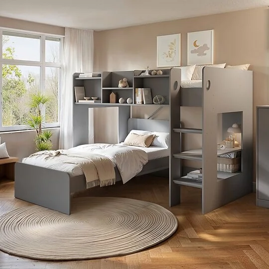 Flair Wizard Junior L shaped bunk bed