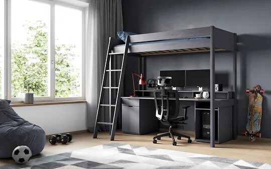 Noomi Tera Solid Wood Gaming Highsleeper (FSC-Certified)