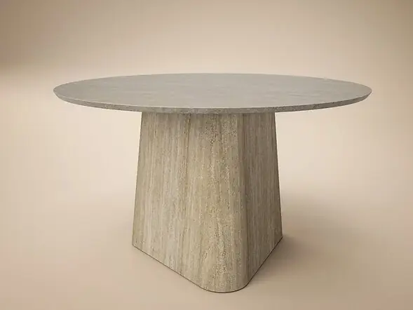 SOLACE+CO Elin Dining Table with Kora Chairs Set of 4