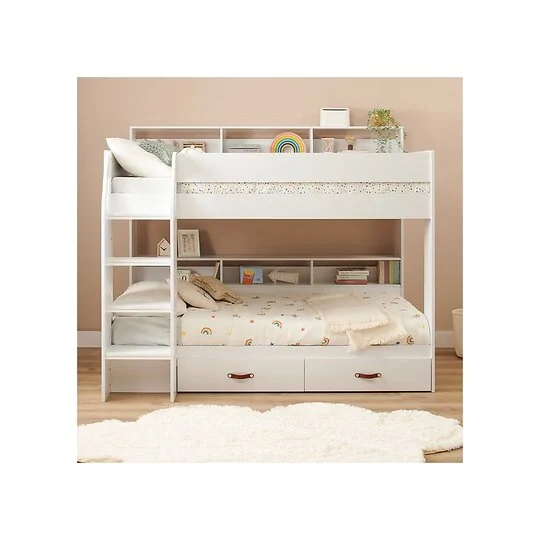 Flair Aviary bunk bed with storage drawers and shelves