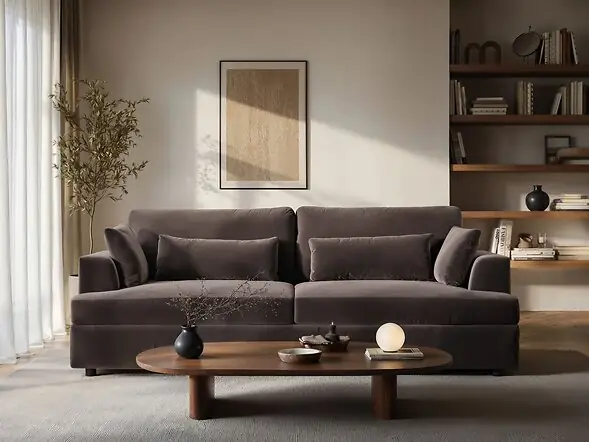 SOLACE+CO Drew 3 Seater Sofa