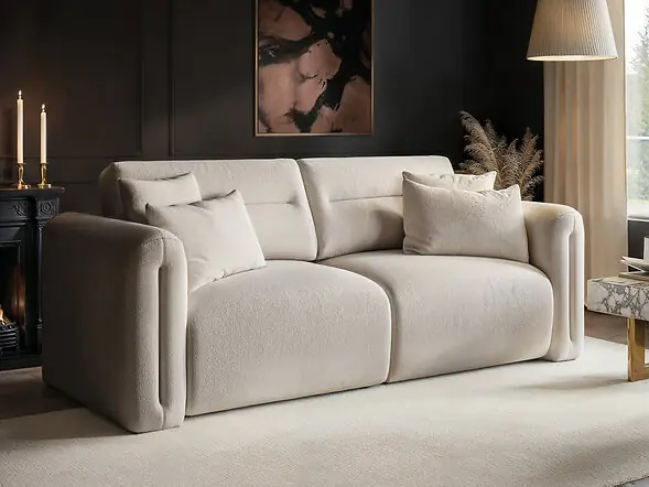 SOLACE+CO Mabel 3 Seater Sofa
