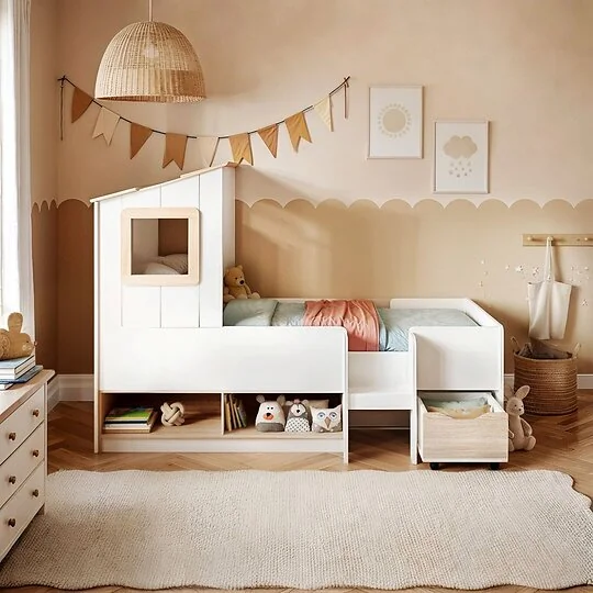 Flair Millie low sleeper house bed with storage