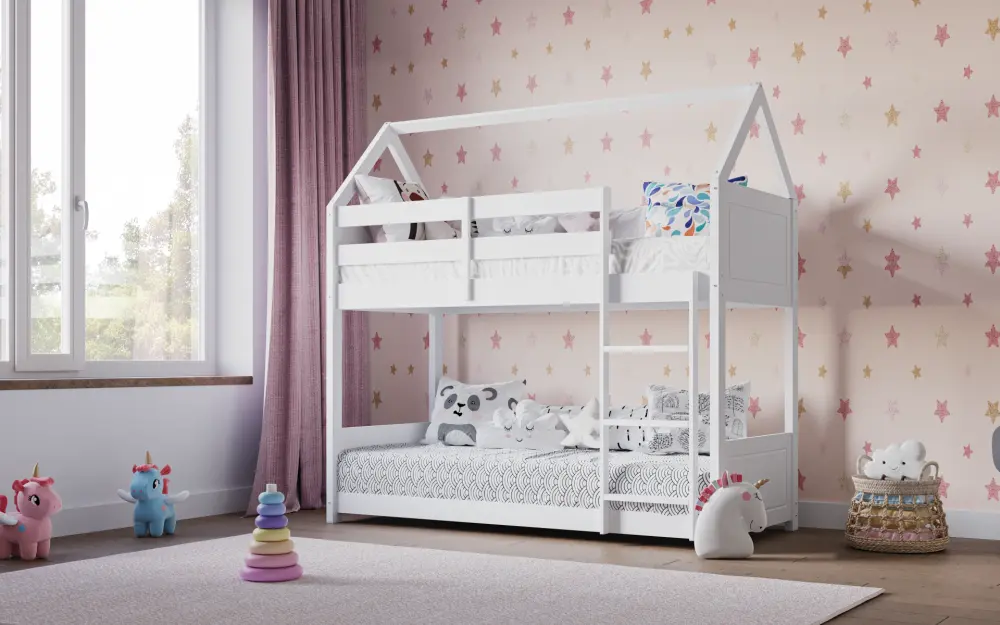 Flair Plation Low Play House Shorty Bunk White
