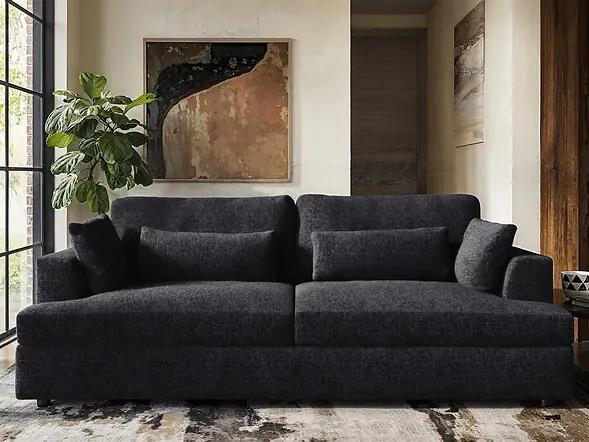 SOLACE+CO Drew 3 Seater Sofa