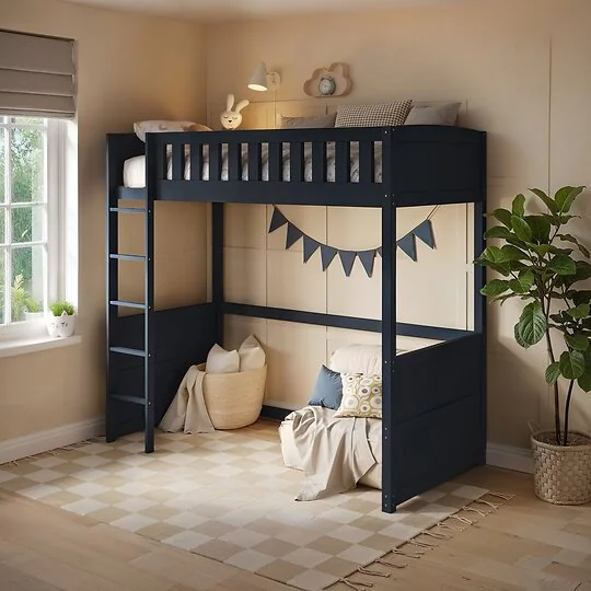 Flair Bea wooden high sleeper in white
