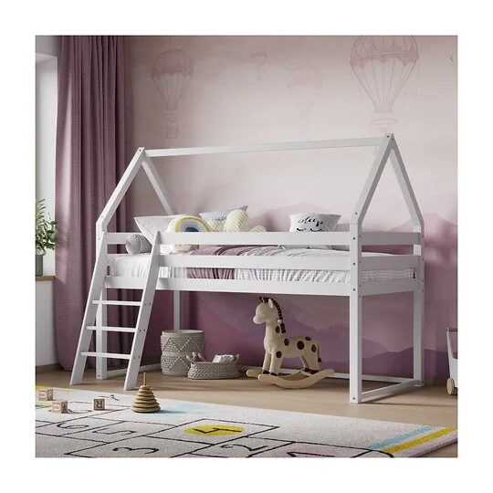 Flair Ellie white house mid sleeper bed