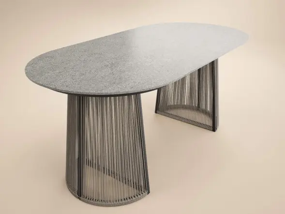 Solace+Co Hana outdoor dining table and Lynden chairs set
