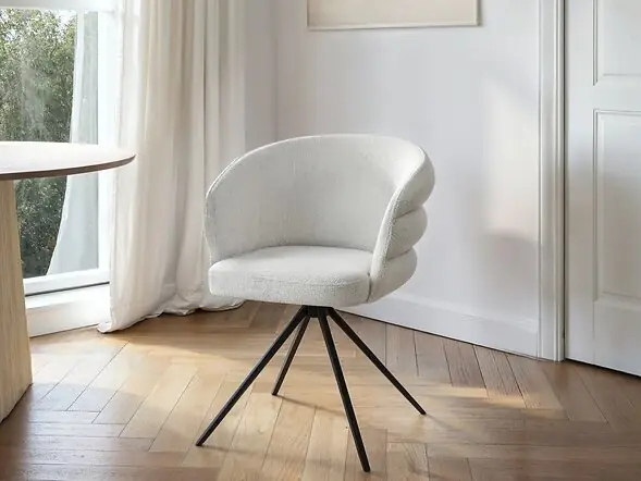 SOLACE+CO Elin Dining Table with Eira Chairs Set of 4