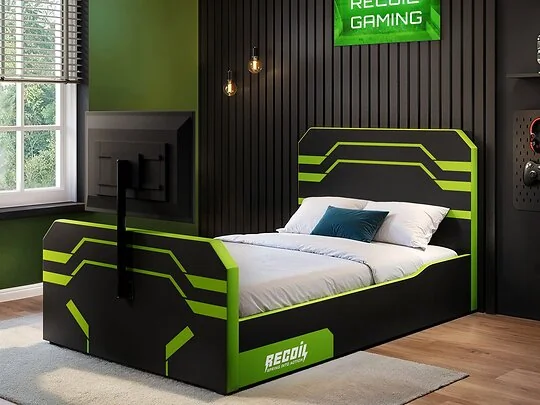 Recoil Alister side lift TV ottoman gaming bed