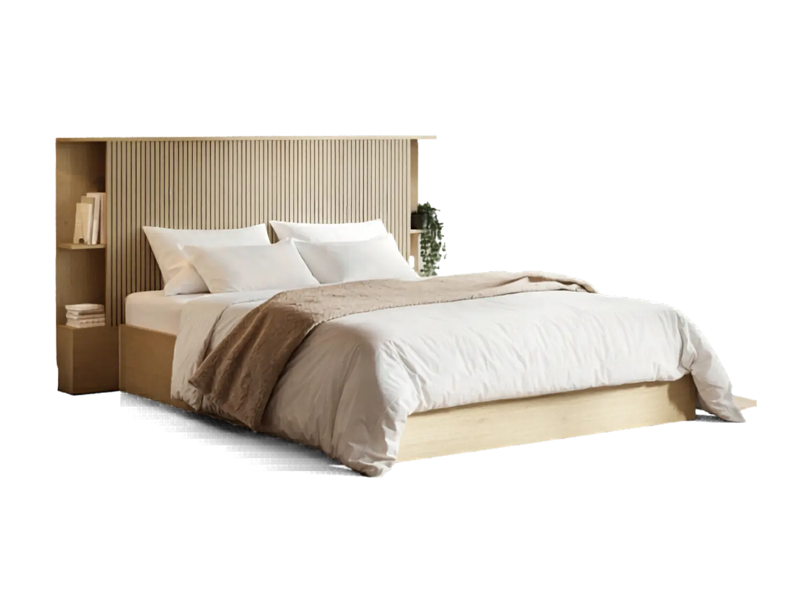 wooden beds