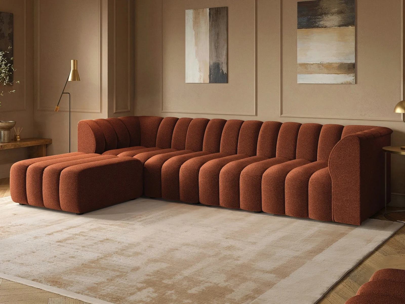 Chenille-Sofas