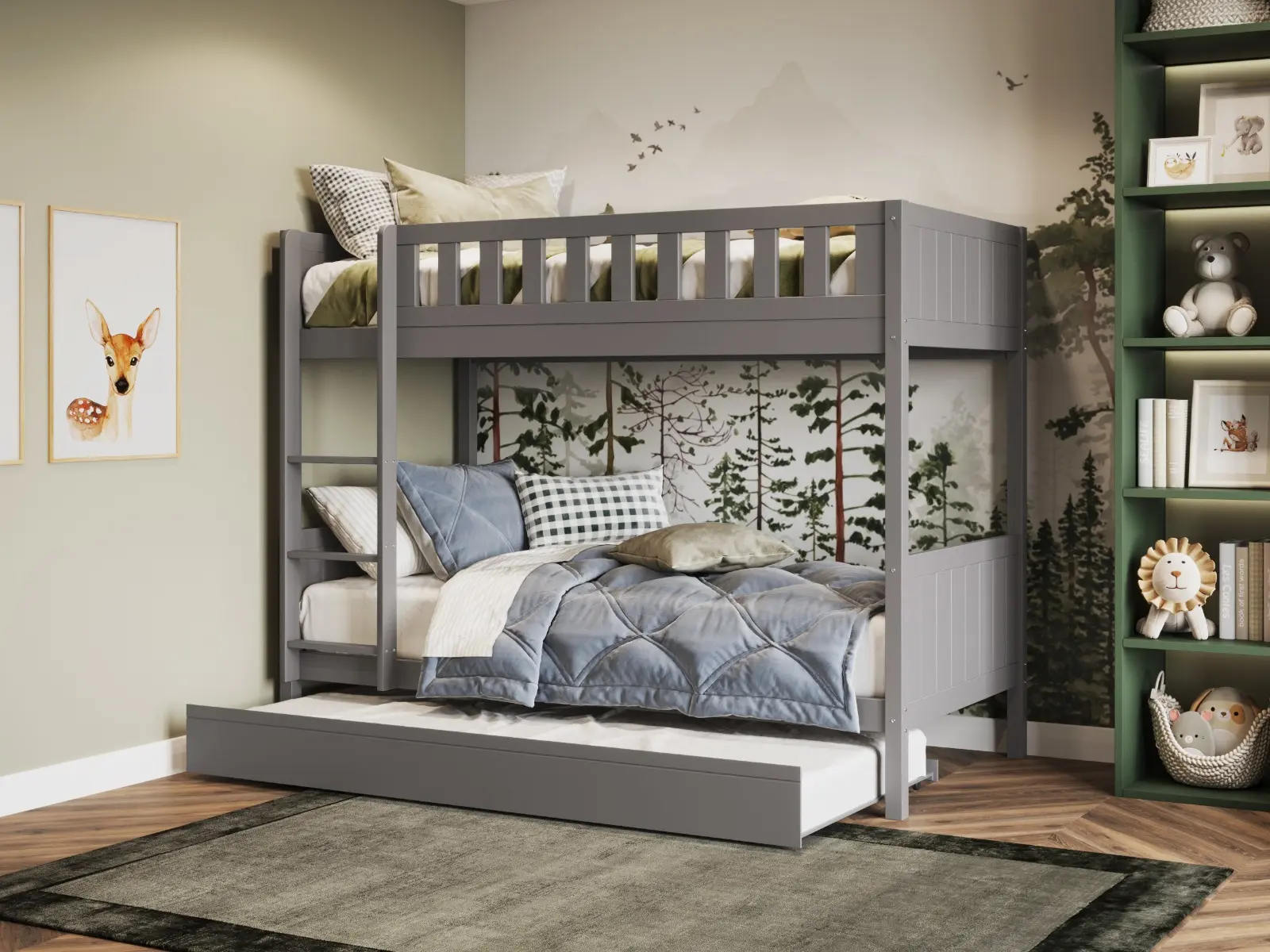 Flair Bea Bunk bed with Trundle