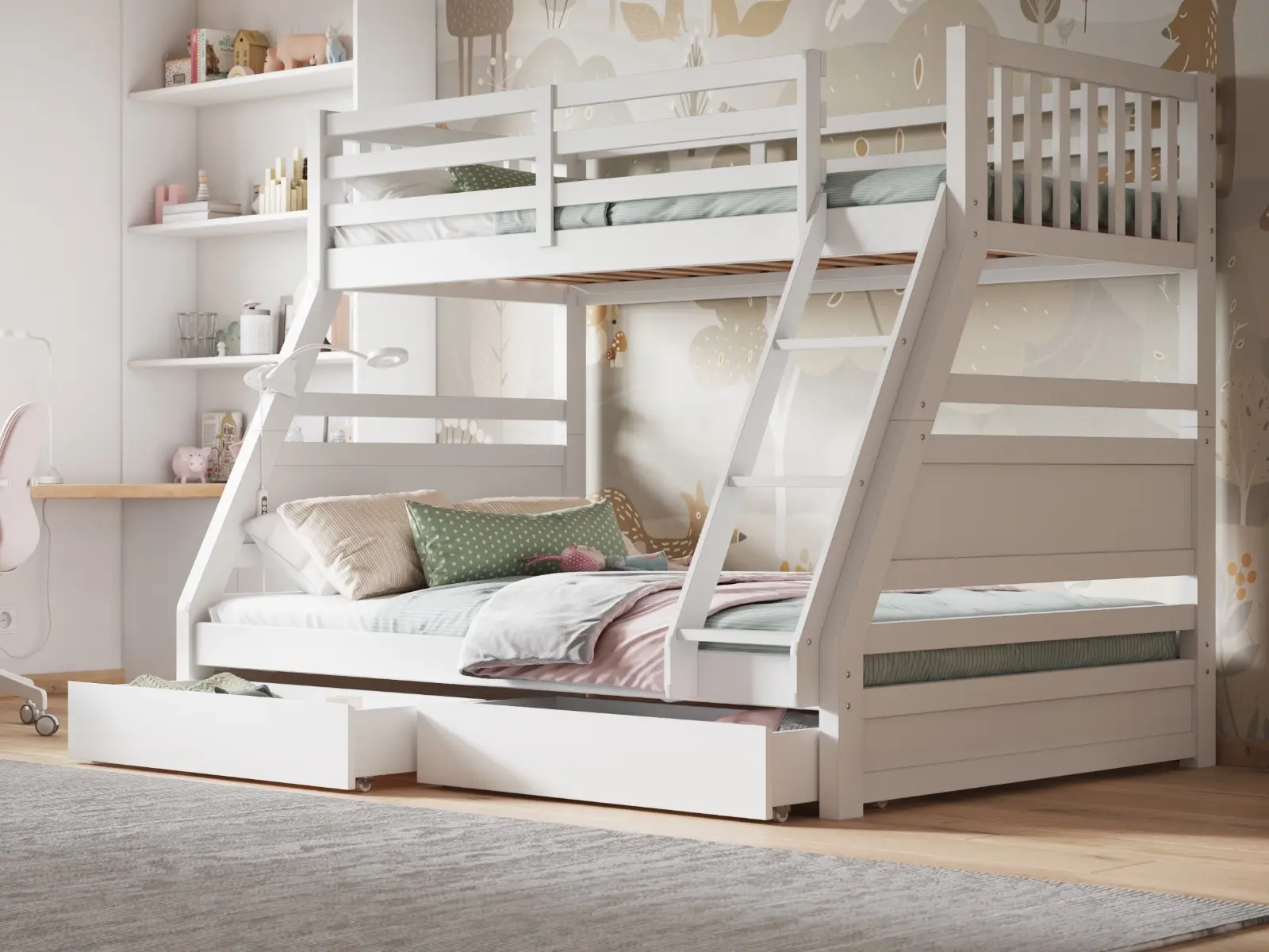 Flair Ollie Triple Bunk Bed