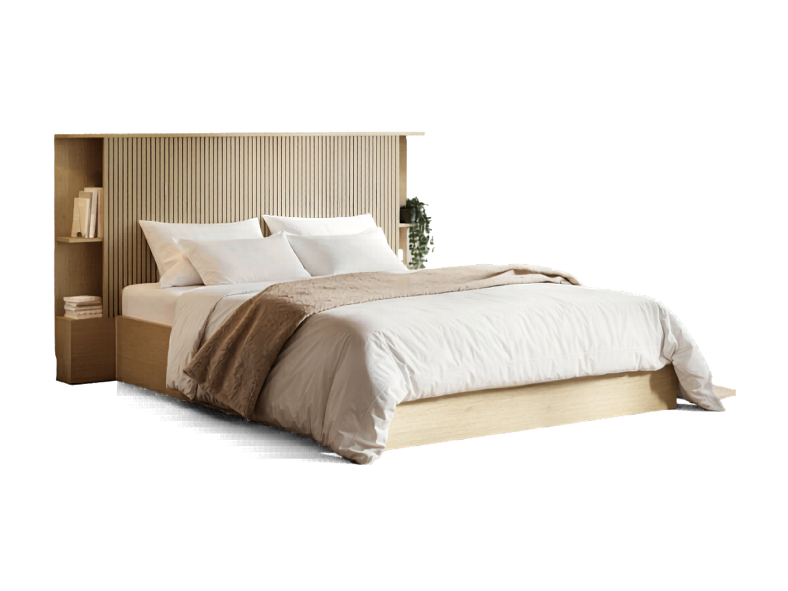 wooden beds