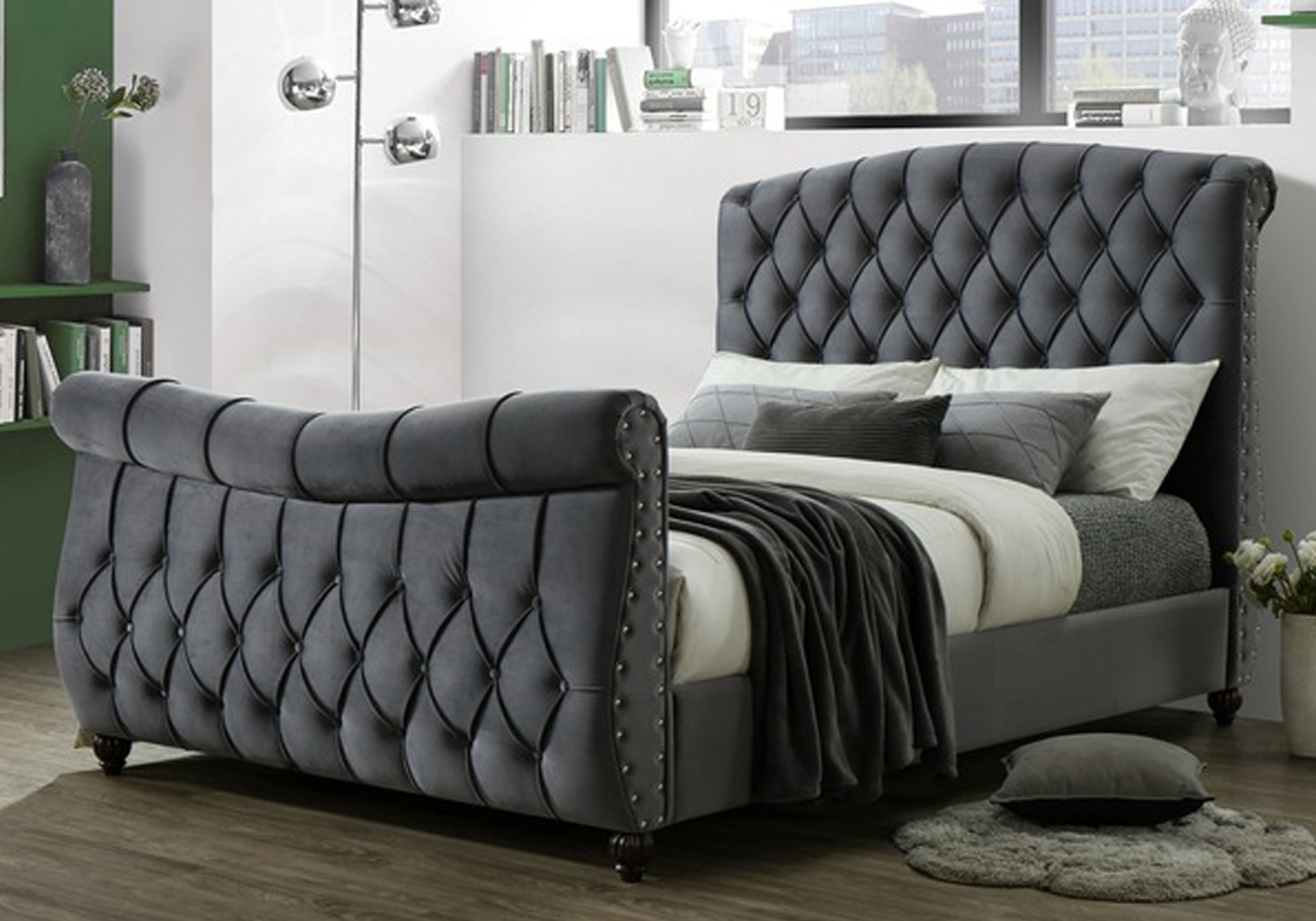 Sleigh Bed