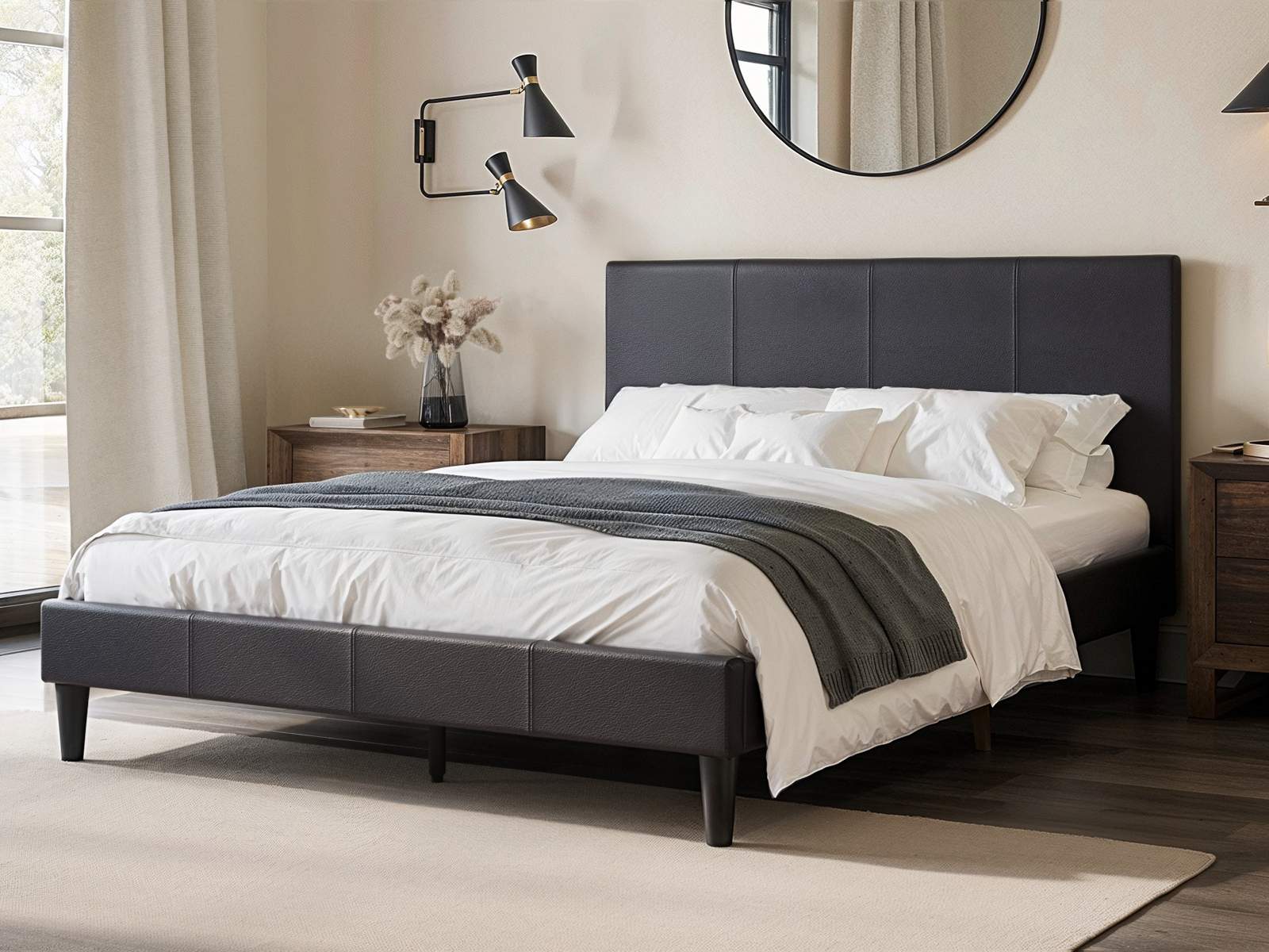  Leather Beds