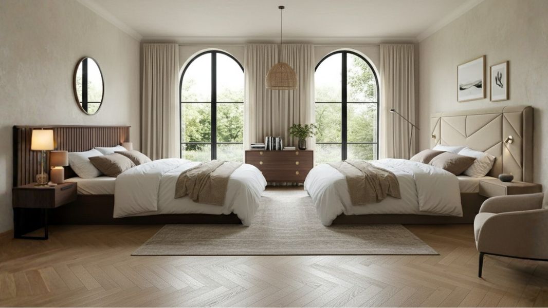 Guide to choosing between a wooden bed or a fabric bed